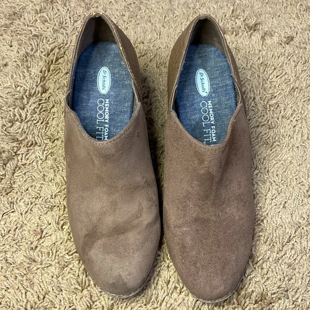 Dr. Scholl’s Women Taupe Memory Foam Cool Fit Bootie Size 6.5